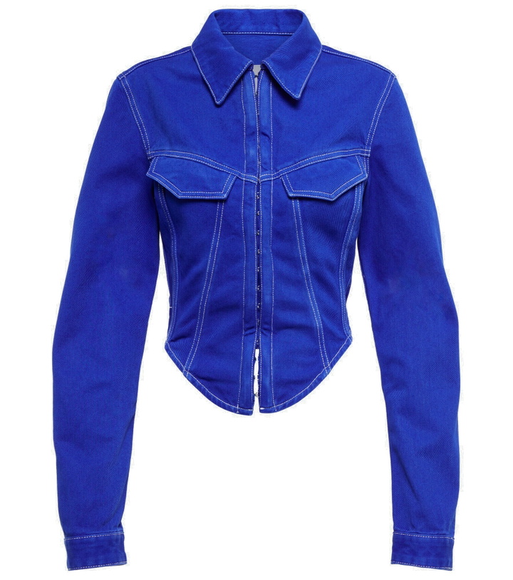 Photo: Dion Lee - Denim jacket