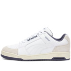 Puma Men's Slipstream Lo Retro Sneakers in White/Navy