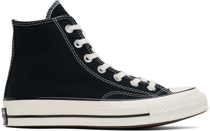 Photo: Converse Black Chuck 70 Vintage Sneakers