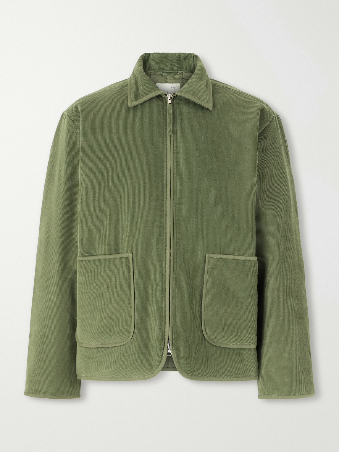 Kardo - Amardeep Cotton-Corduroy Blouson Jacket - Green