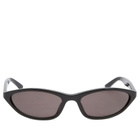 Balenciaga BB0402S Sunglasses in Black/Grey 