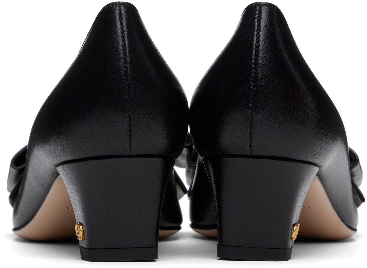 Valentino Garavani Black Bowow Heels Valentino Garavani