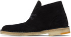 Clarks Originals Black Suede Desert Boots