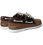 Sperry - Authentic Original Nubuck and Leather Boat Shoes - Brown