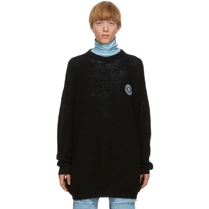 Photo: Raf Simons Black Scout Badge Sweater