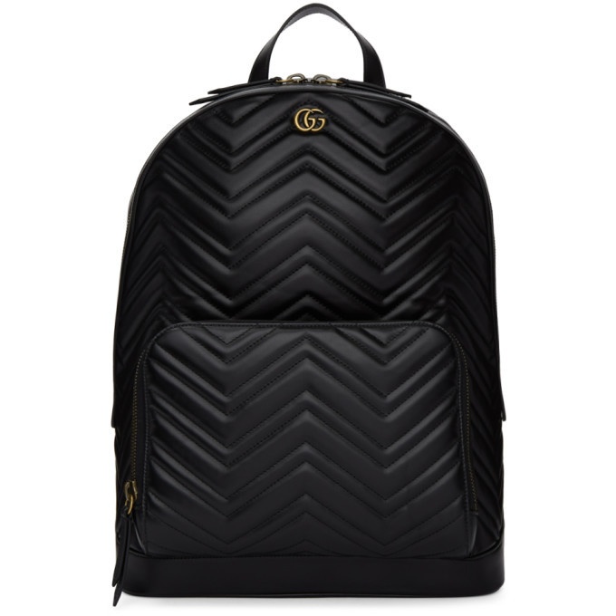 Photo: Gucci Black Quilted Leather Backpack