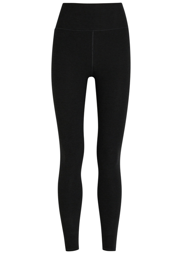 Photo: Vuori Clean Elevation Stretch-jersey Leggings Black