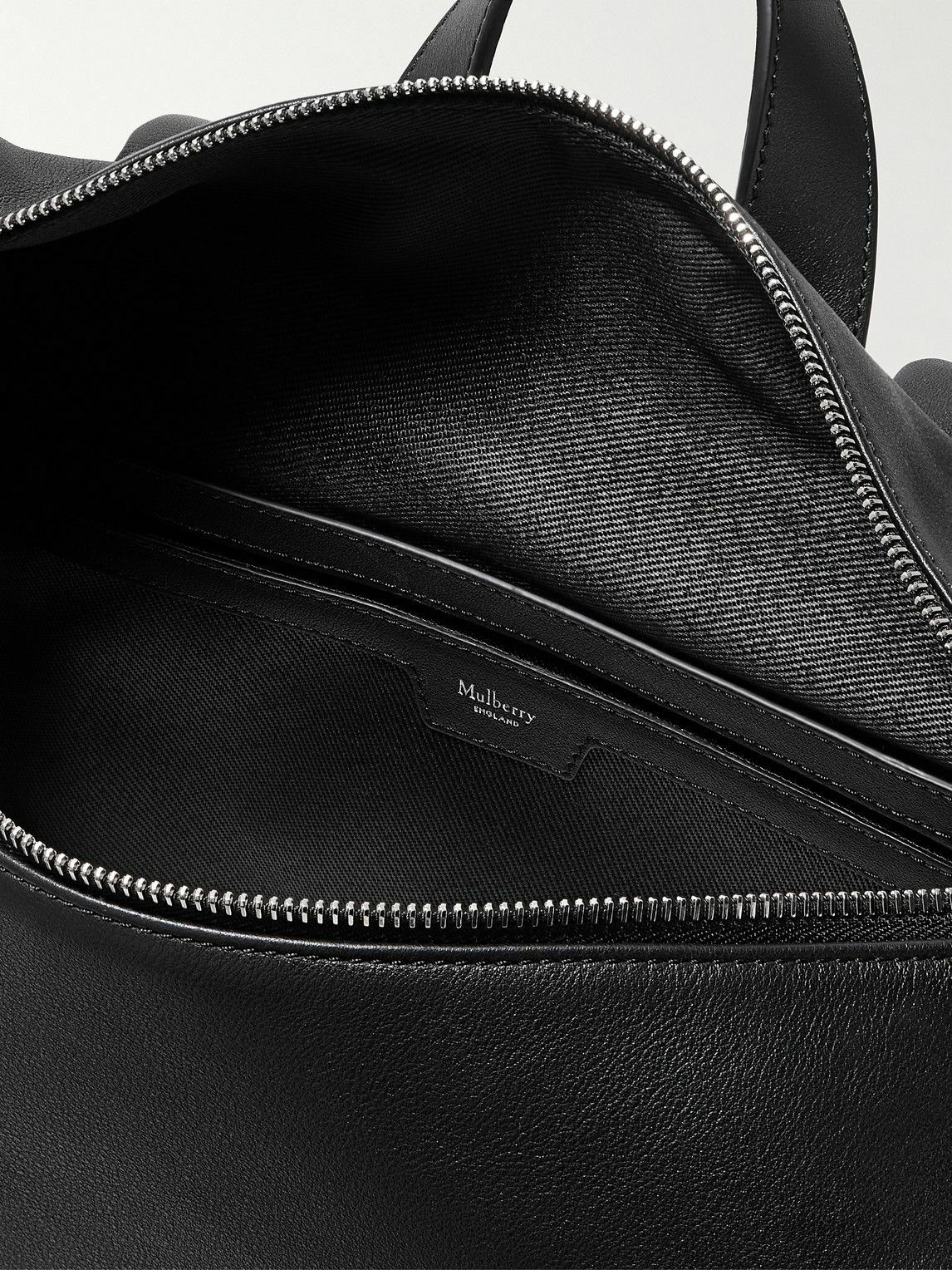 Mulberry - Rye Full-Grain Leather Backpack