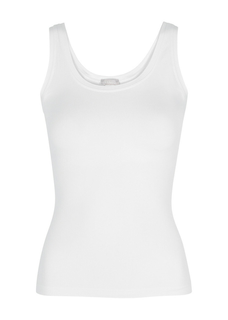 Hanro Touch Feeling Stretch-jersey Tank White