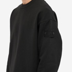 Stone Island Men's Ghost Crew Sweat in Black