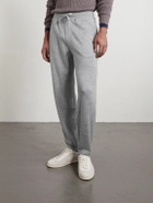 Brunello Cucinelli - Tapered Cashmere-Blend Jersey Sweatpants - Gray