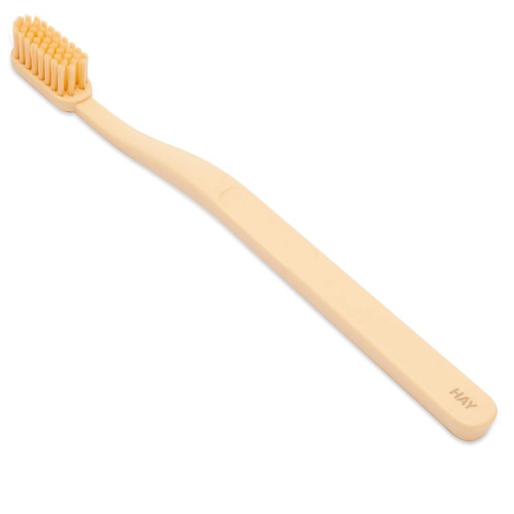 Photo: HAY Tann Toothbrush in Pale Apricot