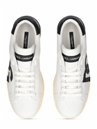 DOLCE & GABBANA - Portofino Leather Low Sneakers