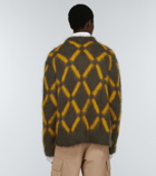 Marni - Intarsia mohair-blend sweater