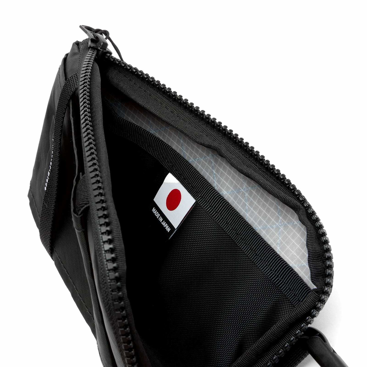 Master-Piece Freak Smartphone Shoulder Bag in Black 