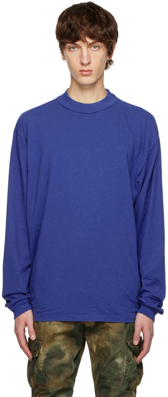 Photo: John Elliott Blue 900 Long Sleeve T-Shirt