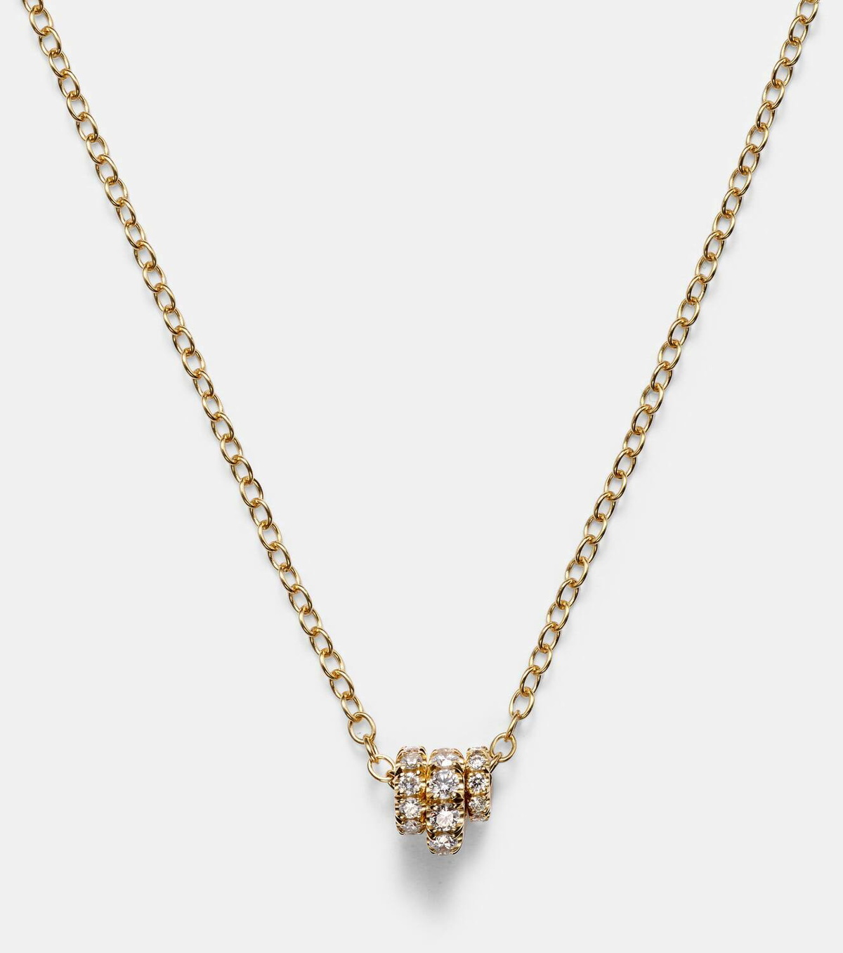 Spinelli Kilcollin Vesta 18kt gold chain necklace with diamonds