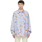 Acne Studios Multicolor Bla Konst Glanni Gum Shirt