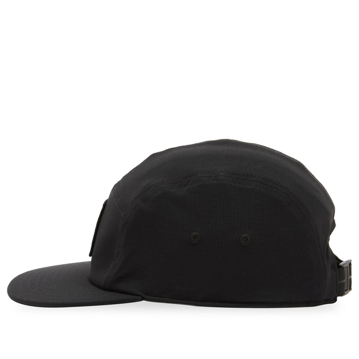 Haglöfs Men's Brand Five Panel Cap in True Black Solid