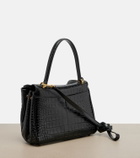 Balenciaga Rodeo Small croc-effect leather tote bag