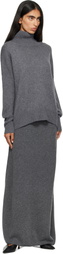 LISA YANG Gray Heidi Turtleneck
