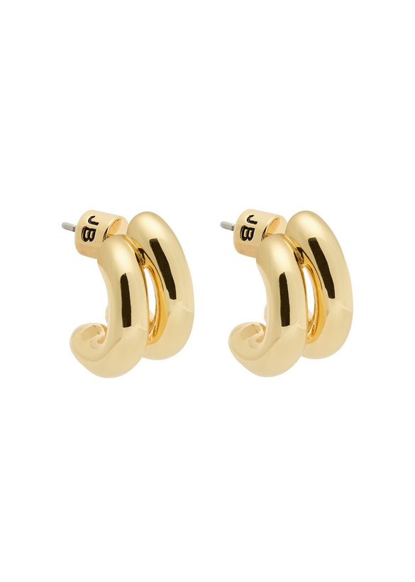 Photo: Jenny Bird Mini Florence 14kt Gold-plated Hoop Earrings - One Size