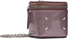 Maison Margiela Purple Mini Cube Chain Bag
