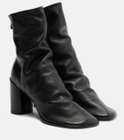 Lemaire Glove leather ankle boots