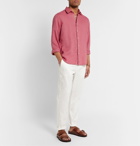 Altea - Bond Linen Shirt - Pink