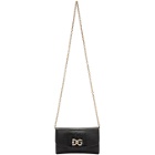 Dolce and Gabbana Black Iguana DG Mini Bag