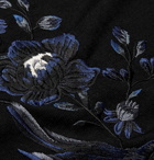 Alexander McQueen - Slim-Fit Embroidered Wool Sweater - Men - Black