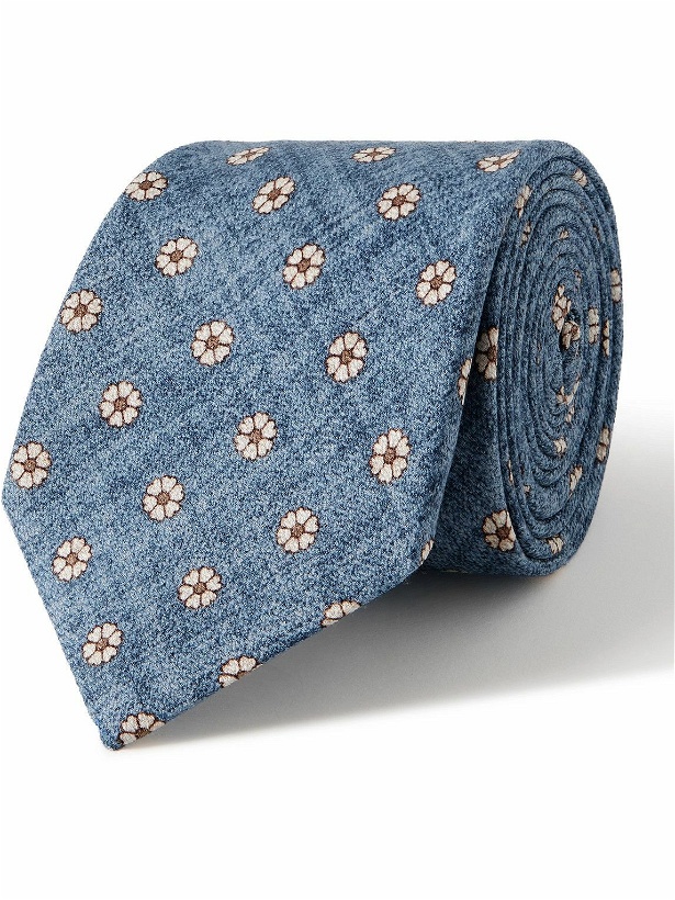 Photo: Favourbrook - Osterley 8cm Floral-Print Silk Tie