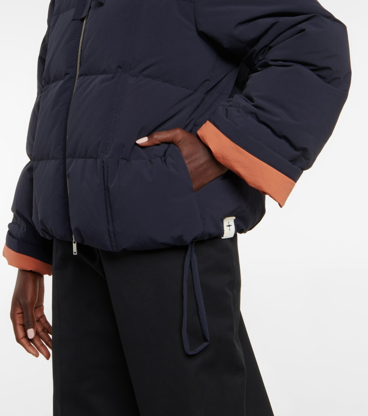 Jil Sander - Self-tie padded jacket