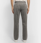 The Row - Grey Walker Cotton and Cashmere-Blend Corduroy Trousers - Gray