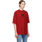 Balenciaga Red BB T-Shirt