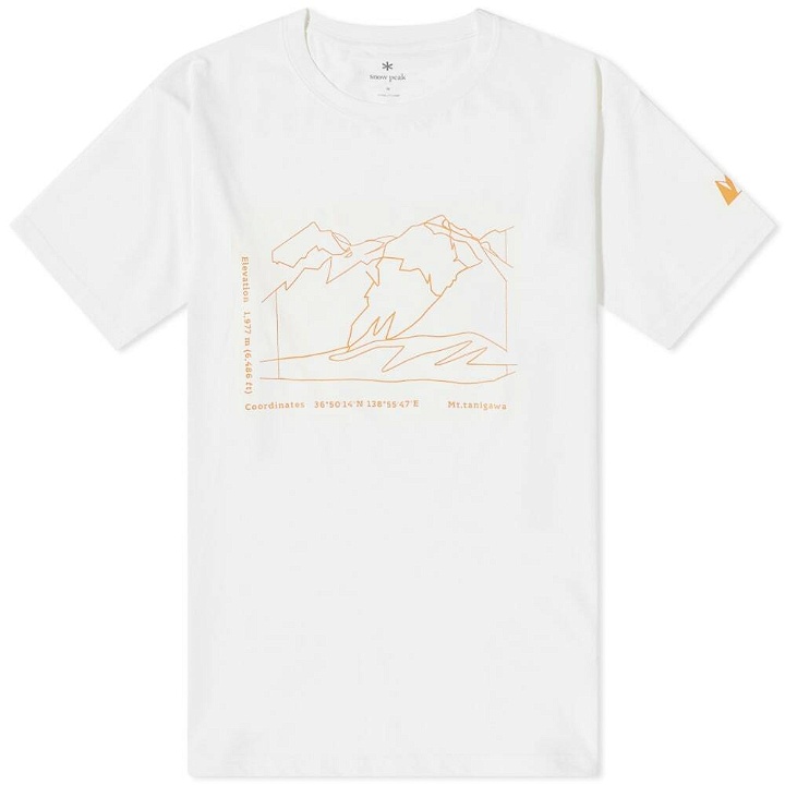 Photo: Snow Peak x Mountain Of Moods T-Shirt in White