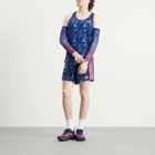 Adidas Running Men's adidas x Labrum Arm Sleeves in Dark Blue Lucid Red