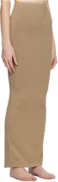 SKIMS Taupe Outdoor Maxi Skirt