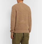 Universal Works - Ribbed Knitted Sweater - Brown