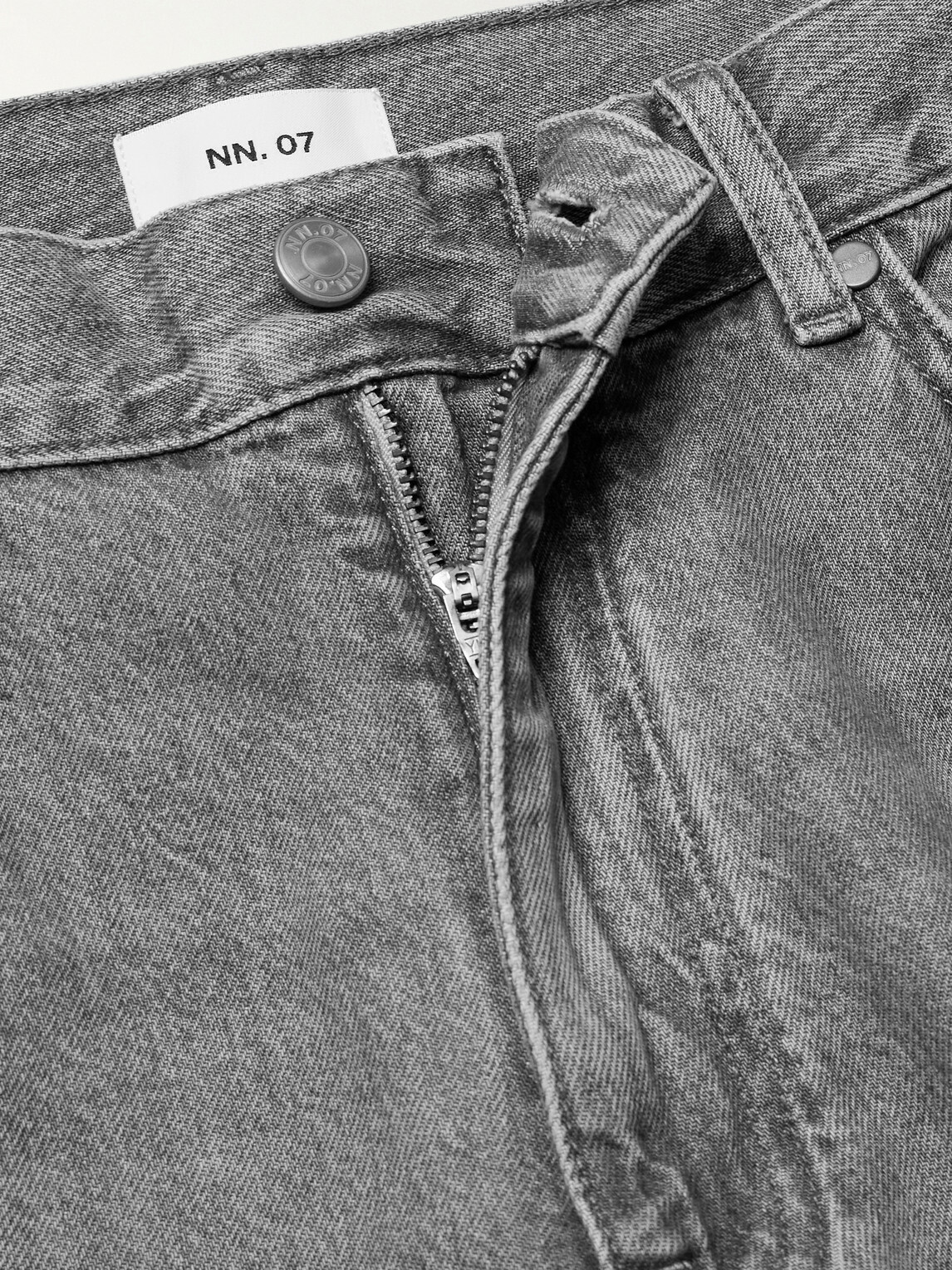 NN07 - Otis 10034 Straight-Leg Organic Jeans - Gray
