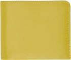 Dries Van Noten Yellow Bifold Wallet