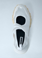 Jil Sander Satin Strap Slip-On Shoes