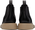 Marsèll Black & Beige Gomme Beatles Chelsea Boots