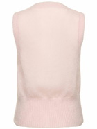 GANNI Light Mohair Blend Tie-string Vest