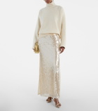Altuzarra Linnie sequined maxi skirt