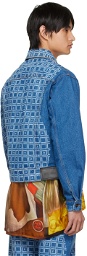 Ahluwalia Blue Priya Denim Jacket
