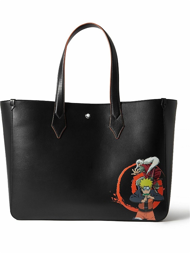 Photo: Montblanc - Naruto Printed Leather Tote Bag