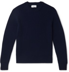 MR P. - Ribbed Merino Wool Sweater - Blue