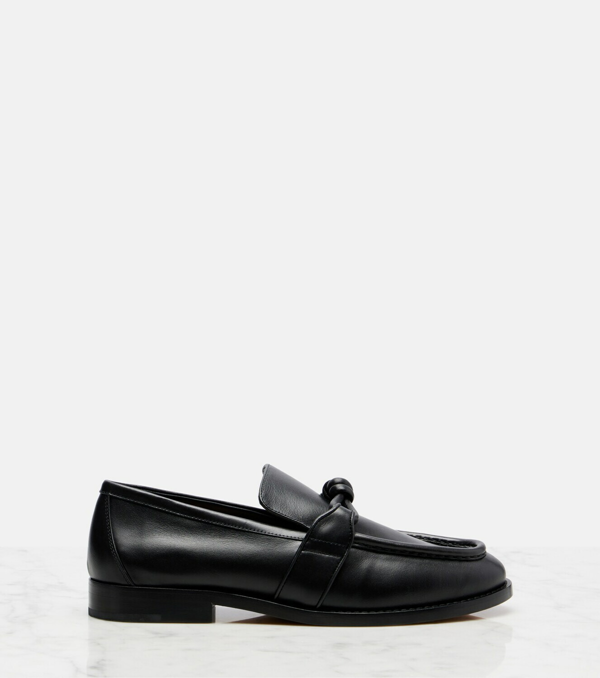 Bottega Veneta Astaire Knot leather loafers