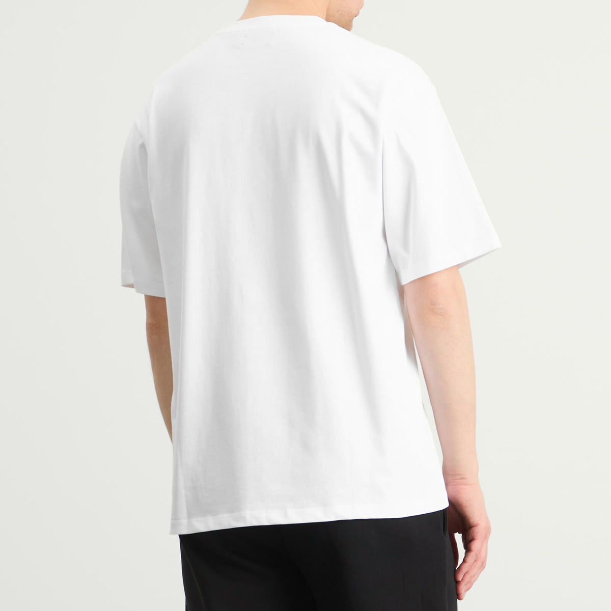 Late Checkout Men's Burgundy Flag T-Shirt in White